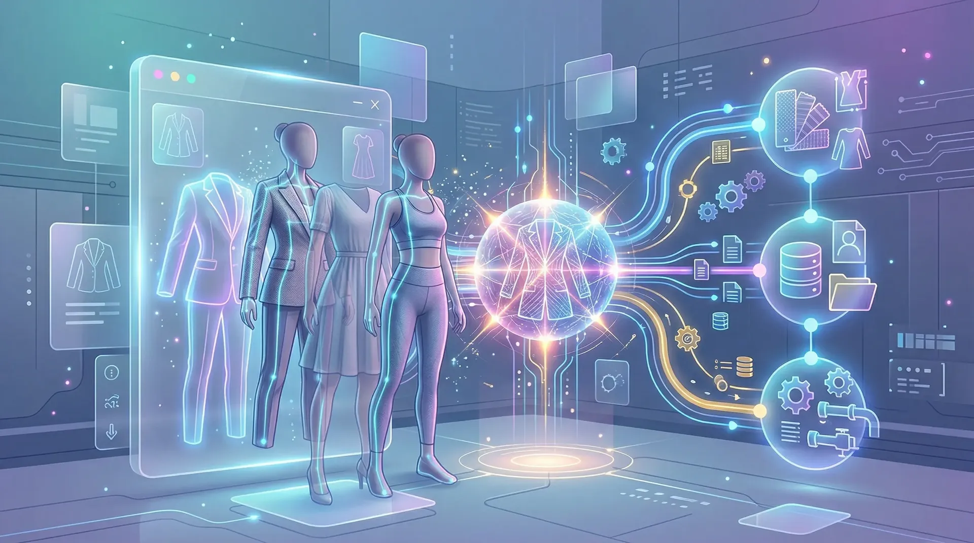 AI virtual try on system with fashion image generation using computer vision and diffusion models Ahmedabad OrcaMinds