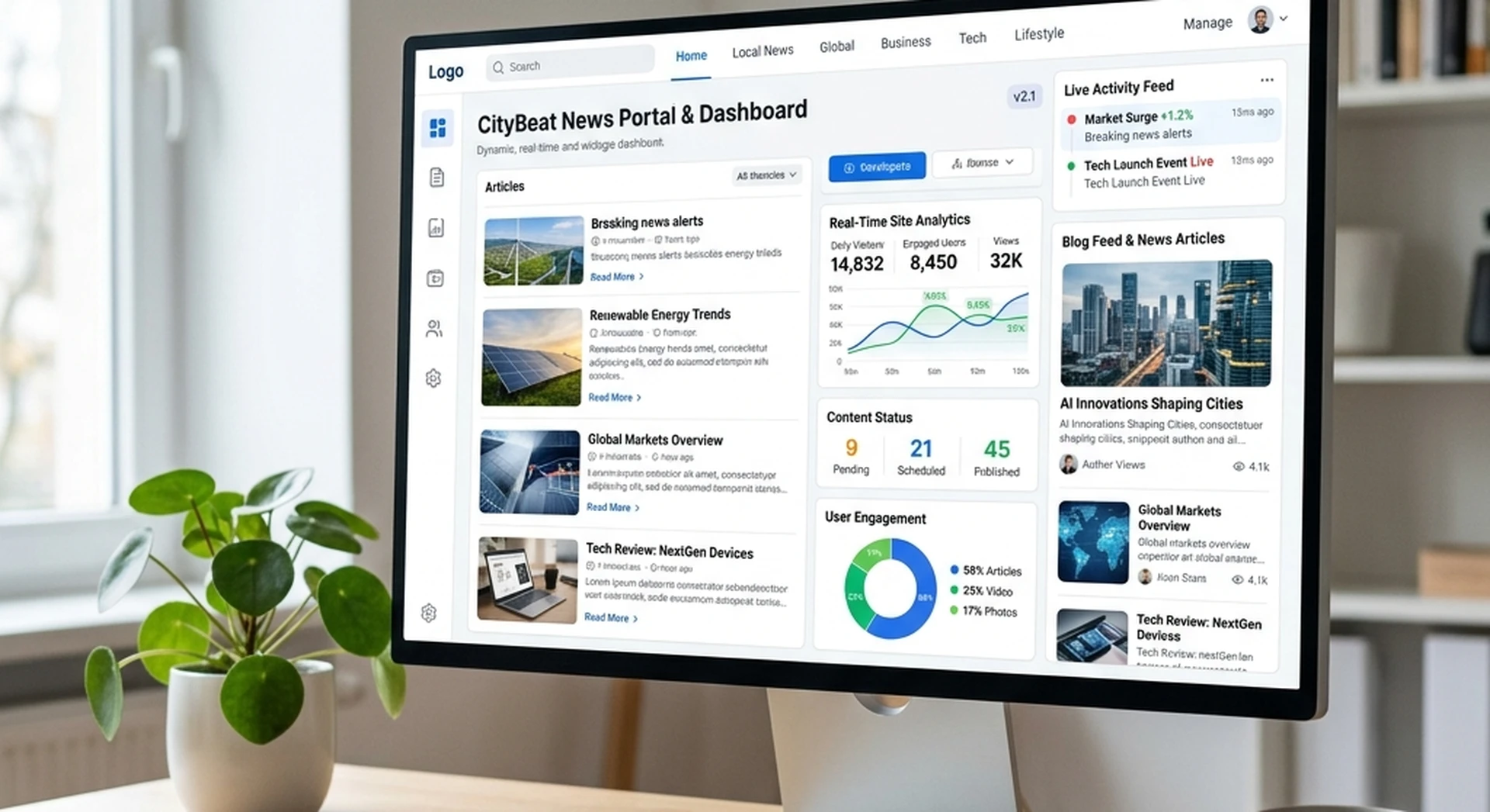 OrcaMinds Dynamic Website Development Services in Bihar