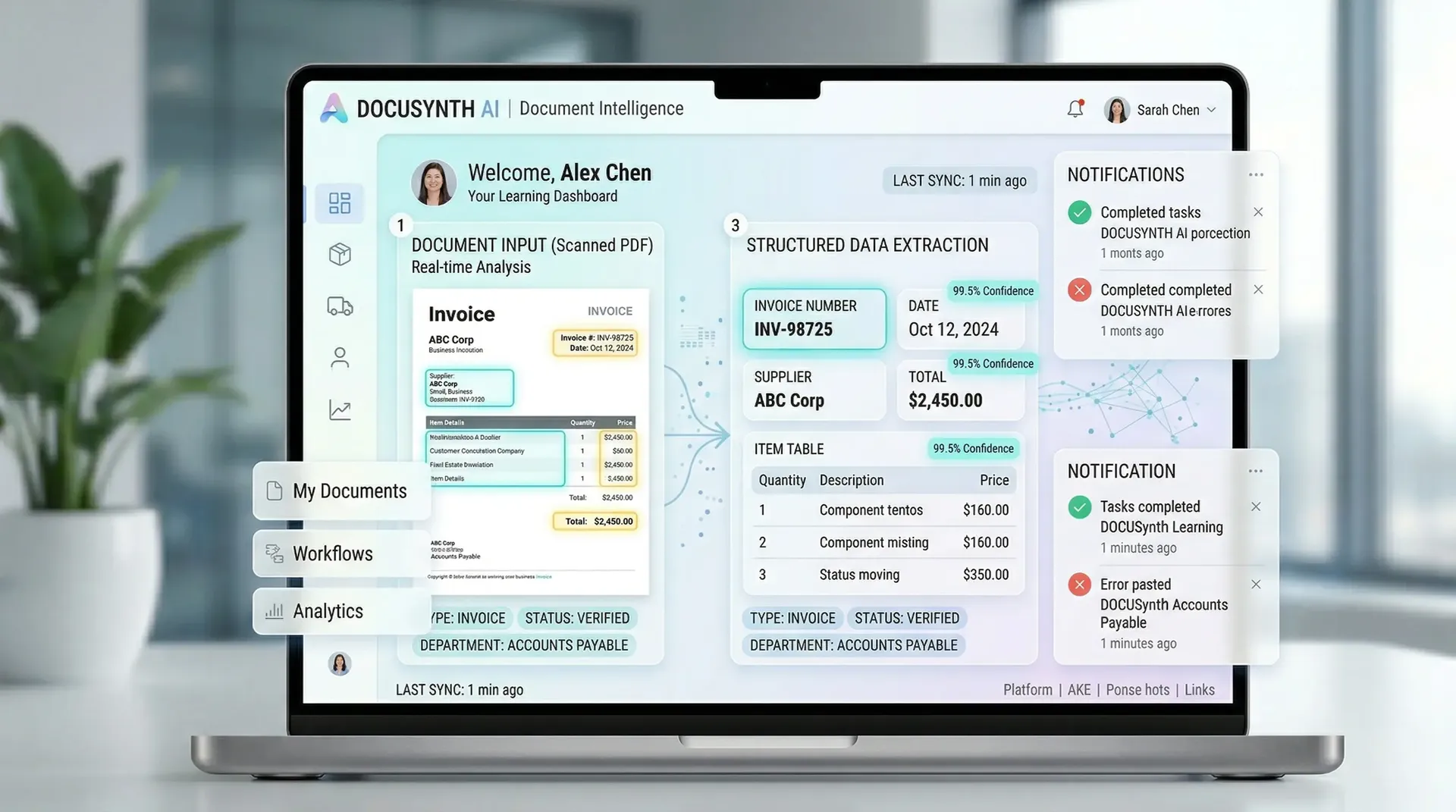 AI OCR document processing portal for extraction classification and automation using FastAPI Ahmedabad OrcaMinds