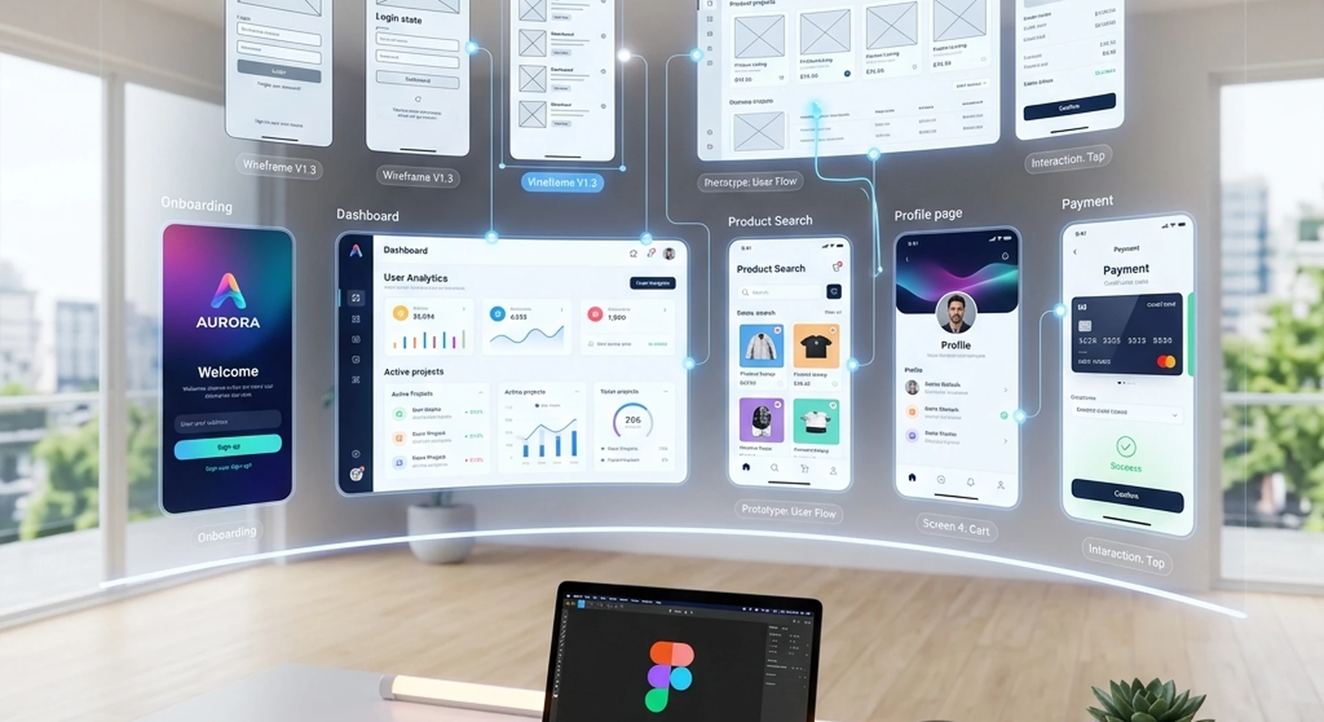 OrcaMinds UI/UX Prototype Design Services in Bihar