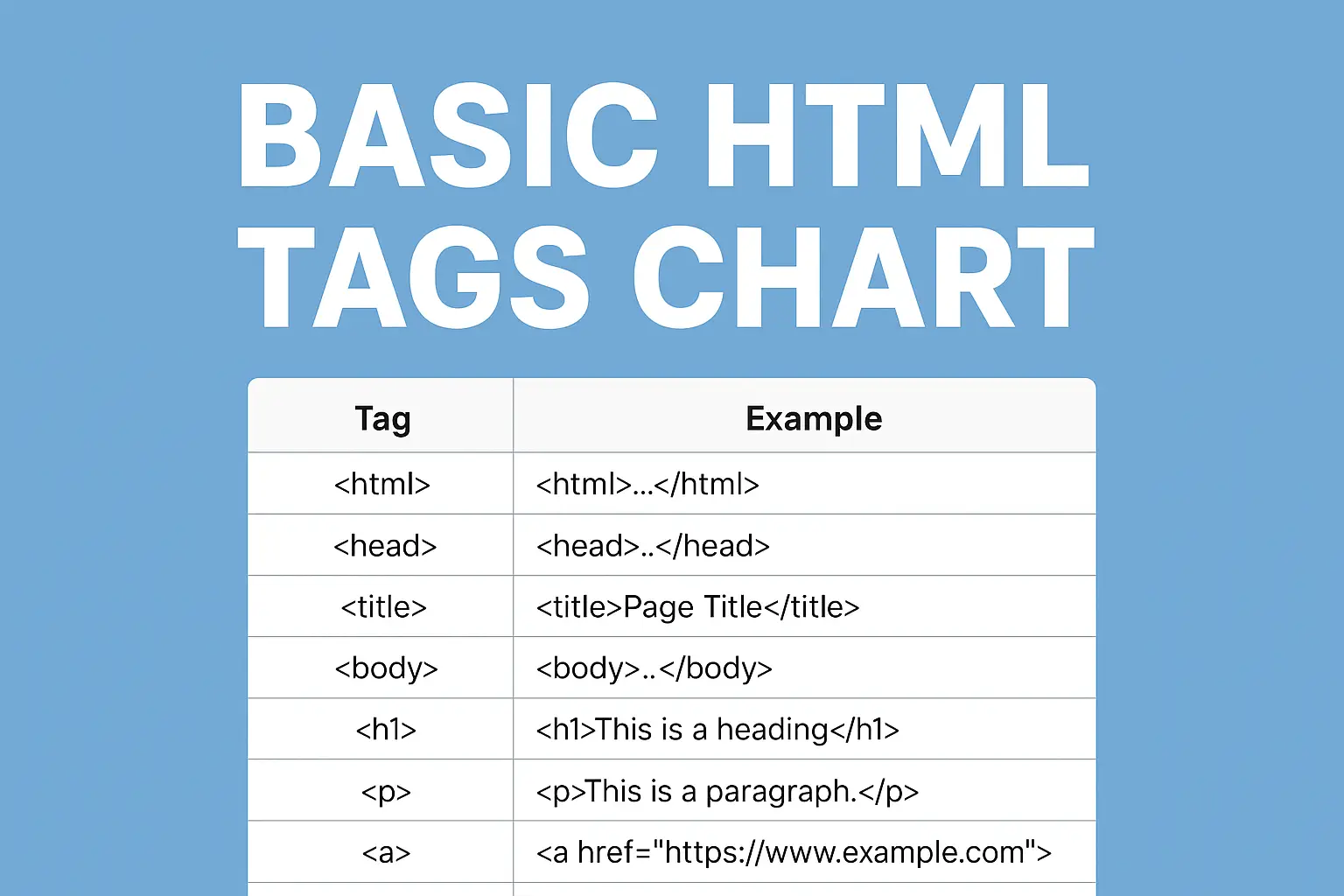 HTML Basics Every Beginner Must Know